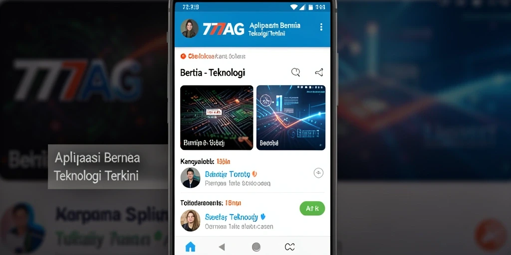 Tampilan antarmuka 777AG yang modern dan fungsional.