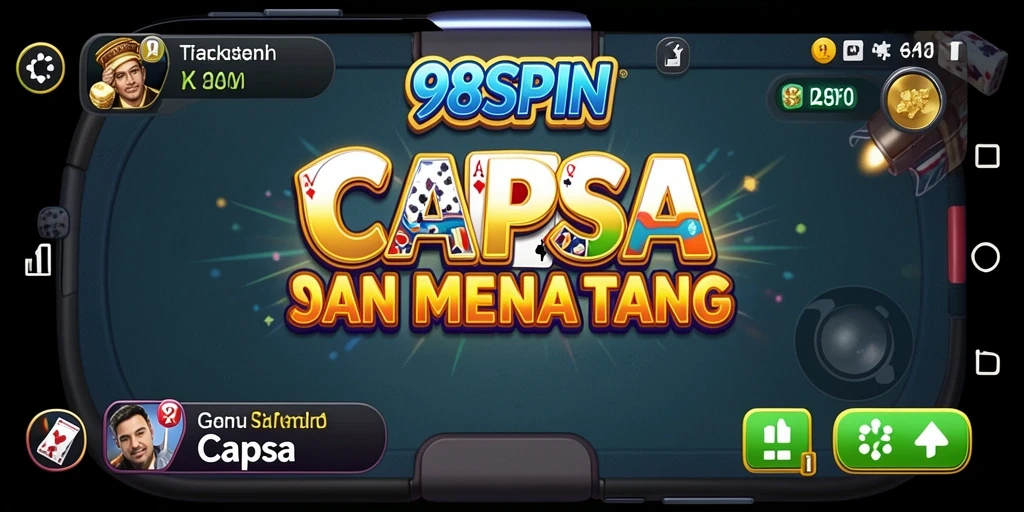 Tampilan antarmuka 98SPIN yang menarik dan interaktif.
