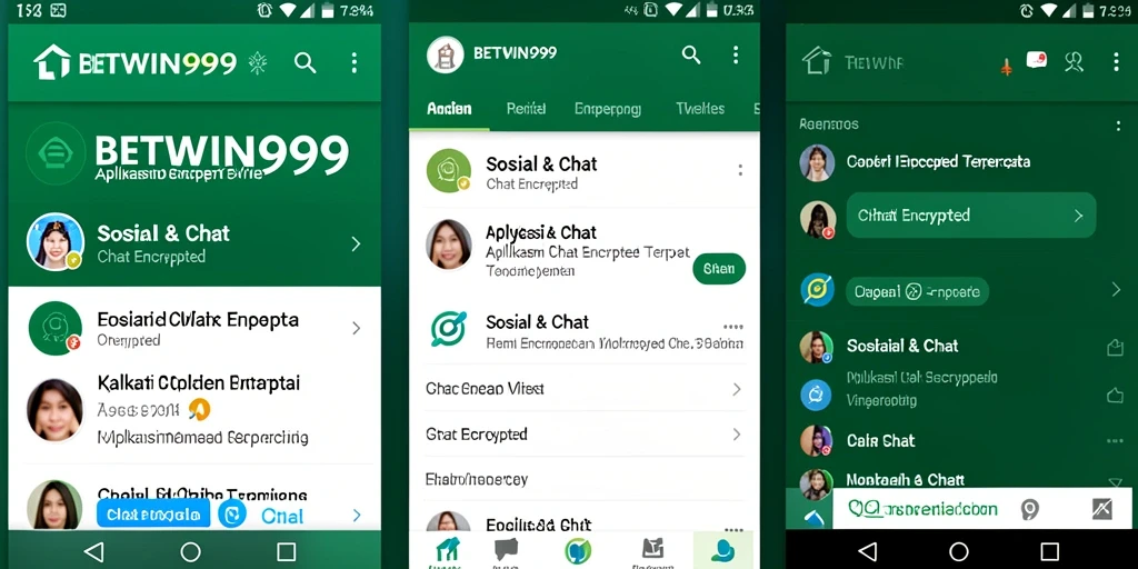 Tampilan antarmuka pengguna BETWIN999 yang modern dan user-friendly.