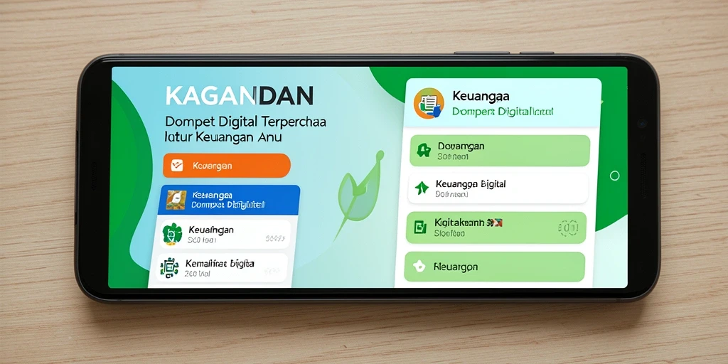 Antarmuka user-friendly dari aplikasi KAGANDAN.