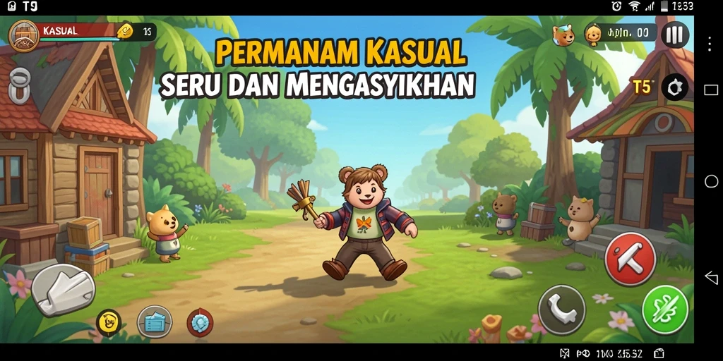 Antarmuka permainan <strong>T6</strong> yang menarik dan interaktif.